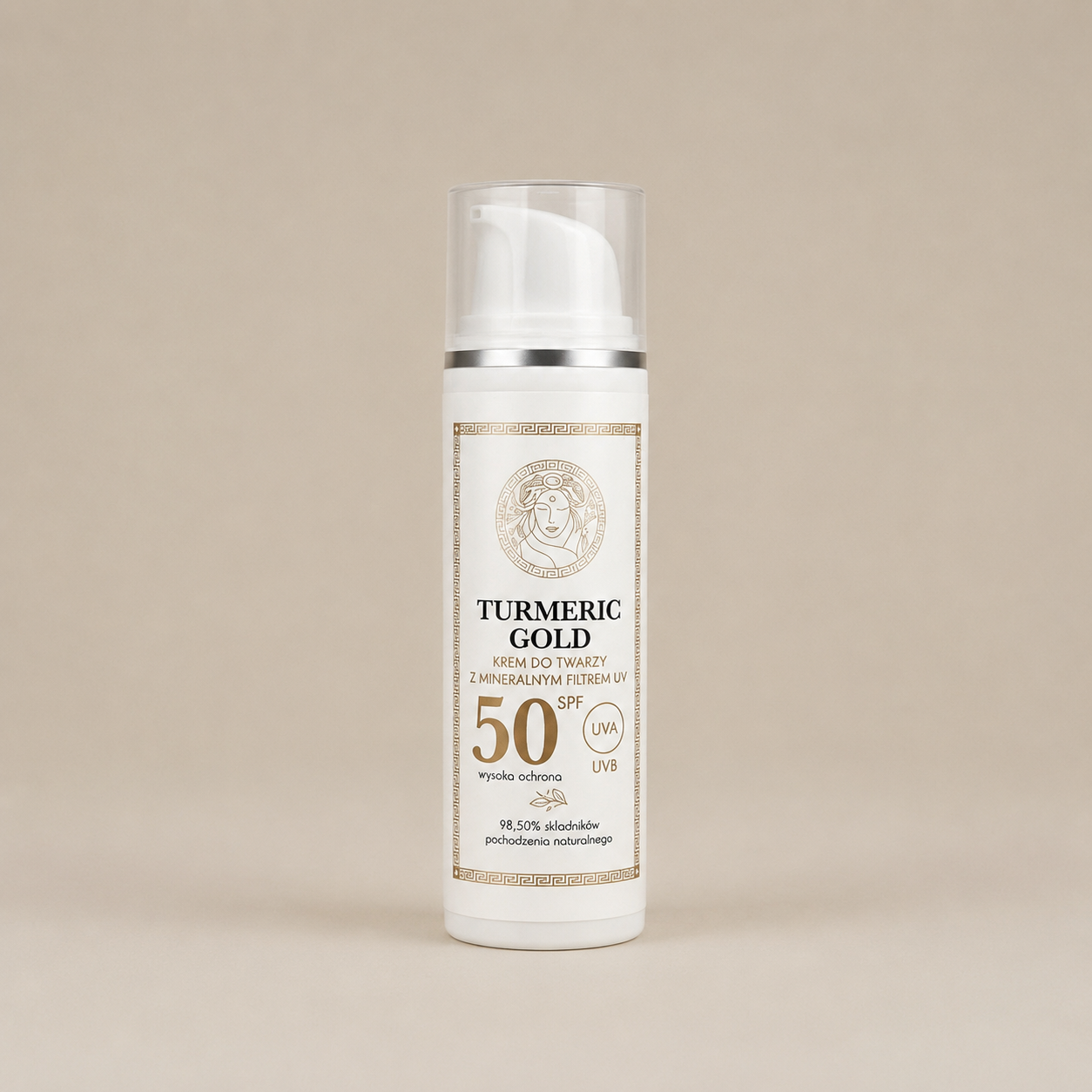 krem z kurkumą Turmeric Gold SPF 50